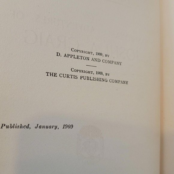 The Fashionable Adventures Of Joshua Craig, David Graham Phillips Hardcover 1909 - Picture 8 of 8